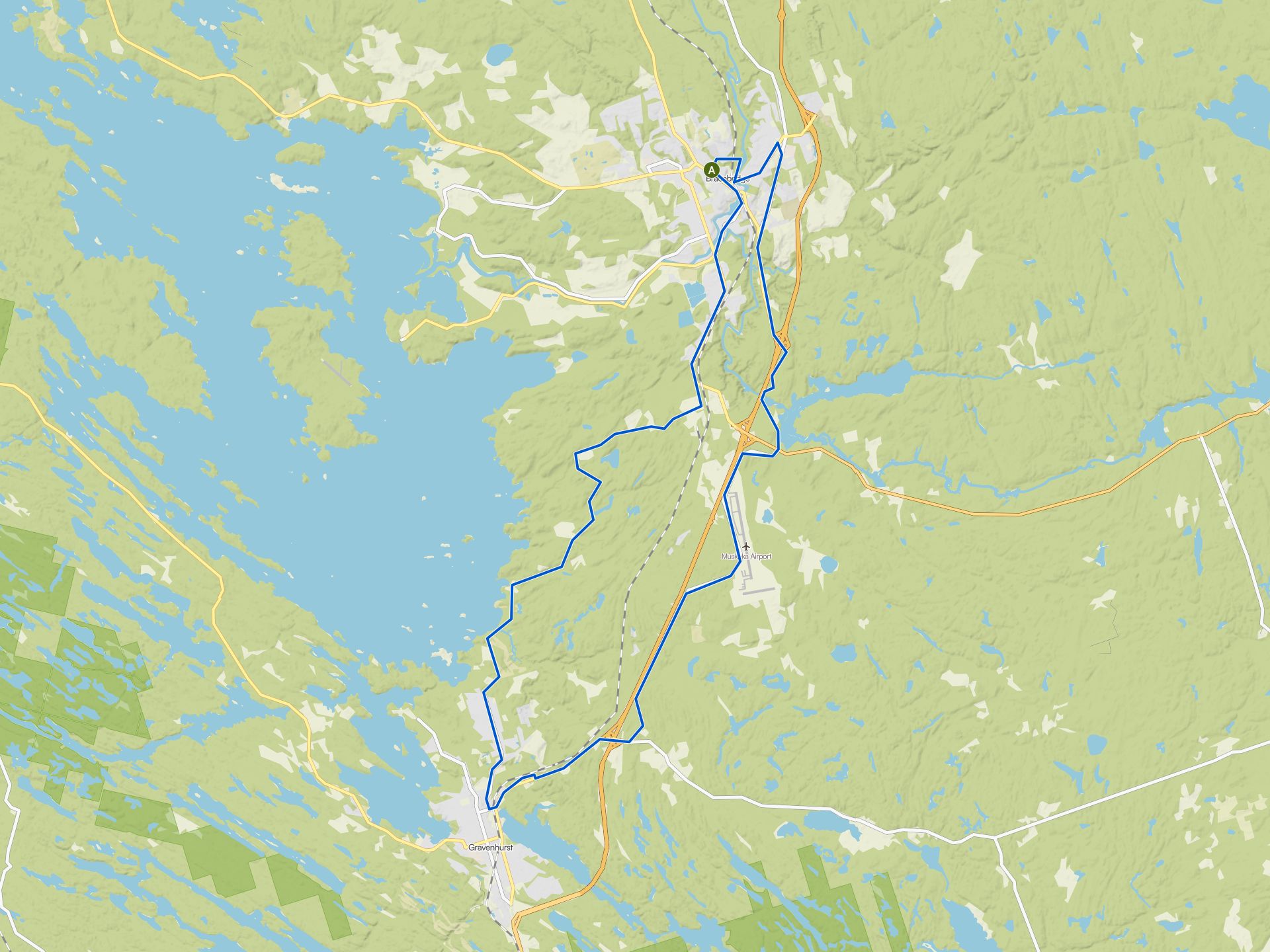 The best cycling routes around Muskoka Lakes Township | Komoot